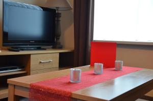 TV a/nebo společenská místnost v ubytování Apartment Sariks Place