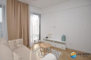 Posezení v ubytování Apartament na klifie - Łukęcin