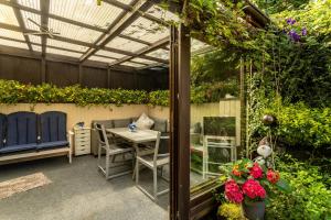 Κήπος έξω από το Ferienwohnung Schlossbergblick