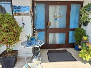 Patio lub wspólna przestrzeń na świeżym powietrzu w obiekcie Appartment Cerny