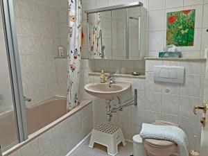 Koupelna v ubytování An den Isarauen