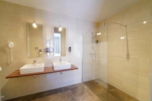 Koupelna v ubytování Grand Hotel Ter Duin