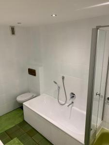 Koupelna v ubytování Ferienwohnung Altstadtblick