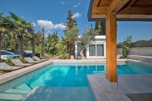 Bazén v ubytování Ferienwohnung für 2 Personen ca 22 qm in Peroj, Istrien Istrische Riviera nebo v jeho okolí