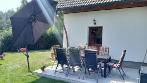 Κήπος έξω από το apartmán pod Ještědem
