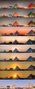 Amanecer o atardecer desde el bed and breakfast o alrededores