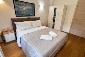 Casa Abi Mestre火车站宁静便捷整套公寓客房内的一张或多张床位