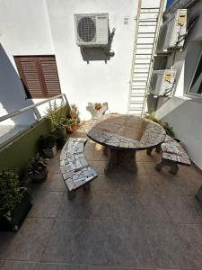 Balkón nebo terasa v ubytování Hotel Bari