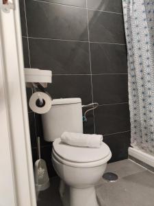 Koupelna v ubytování Hostal Jireh
