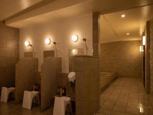 Posezení v ubytování Kurashiki Station Hotel
