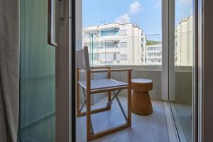 Rõdu või terrass majutusasutuses VALIS LUXURY Hotel
