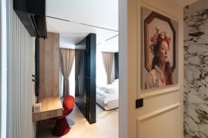 Ein Bett oder Betten in einem Zimmer der Unterkunft Luxury Rooms - FOR GIFT
