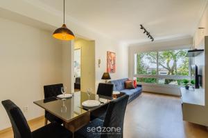 Posezení v ubytování Apto aconchegante bem localizado em POA - RFA303