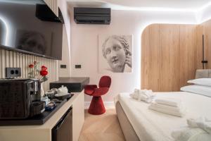 Ein Bett oder Betten in einem Zimmer der Unterkunft Luxury Rooms - FOR GIFT