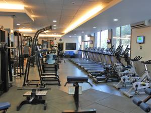 Fitness centrum a/nebo fitness zařízení v ubytování Le Caravelle Beirut