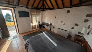 Posteľ alebo postele v izbe v ubytovaní Country private studio