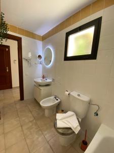 Koupelna v ubytování El Olivar Corazón Urbano