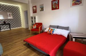 Letto o letti in una camera di Torre Maura Apartment