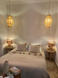 Postel nebo postele na pokoji v ubytování Riad Cosy + 37 fotografií