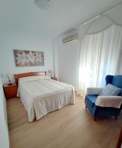Postel nebo postele na pokoji v ubytování Apto 5 personas con todo equipado
