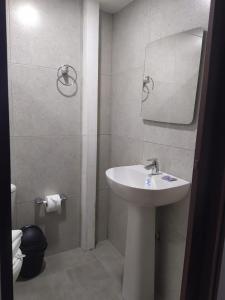 Koupelna v ubytování Hotel Palo Alto Laureles