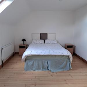 Postel nebo postele na pokoji v ubytování Spacious 6-Bed House 10 minutes from Knock Airport