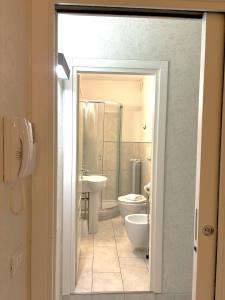 Koupelna v ubytování Casa Giulia