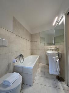 Koupelna v ubytování Casa Giulia