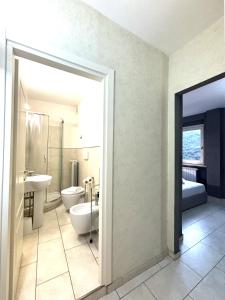 Koupelna v ubytování Casa Giulia