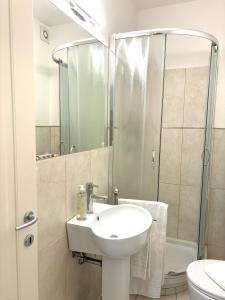 Koupelna v ubytování Casa Giulia