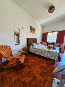 Postel nebo postele na pokoji v ubytování Hostel Lumiar da Serra