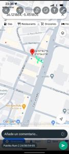a screenshot of a google maps screen at Nueva 6 in Algeciras