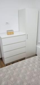 Postel nebo postele na pokoji v ubytování Apartman Kraljice Natalije