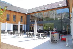 Reštaurácia alebo iné gastronomické zariadenie v ubytovaní Holiday Homes Obertraun - Oberösterreich 86