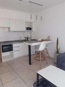Kuchyň nebo kuchyňský kout v ubytování VB Home