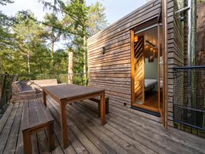 Balkón nebo terasa v ubytování Wellness Escape with Sauna