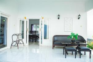 Χώρος καθιστικού στο Villa Kaze No Toki