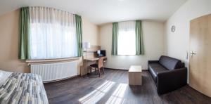 โทรทัศน์และ/หรือระบบความบันเทิงของ Hotel Lorca