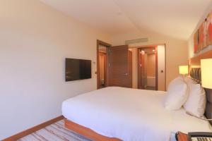 Postel nebo postele na pokoji v ubytování Hilton Garden Inn Eskisehir