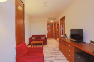 TV a/nebo společenská místnost v ubytování Hilton Garden Inn Eskisehir
