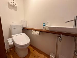 Ein Badezimmer in der Unterkunft Hoo!Hoo!