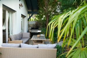 Posezení v ubytování Habitación oasis