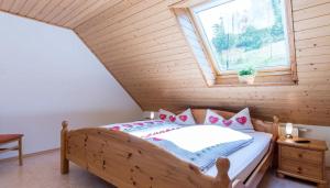 Postel nebo postele na pokoji v ubytování Springhansenhof
