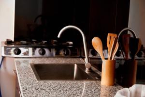 Dapur atau dapur kecil di Ilchoroi Farm House