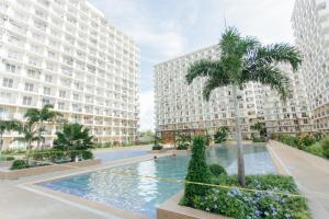 Hồ bơi trong/gần Saekyung Condo near Airport with Seaview & Tourist Spot