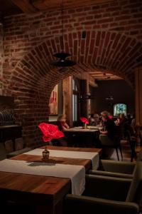 Posezení v ubytování Hotel Spichrz