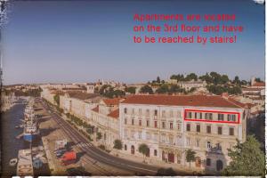 Budynek, w którym mieści się apartament