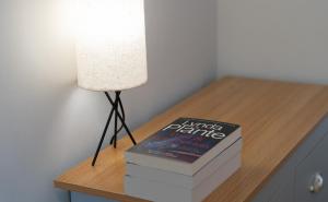 Knihovna v apartmánu