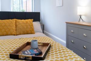 Postel nebo postele na pokoji v ubytování Open Mind Property - Cosy Apartment with 2 Beds