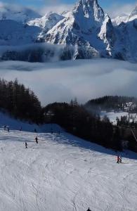 Alpenliebe durante l'inverno